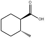 trans-2-methylcyclohexanecarboxylic acid Structure