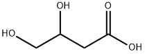 3,4-dihydroxybutanoic acid 구조식 이미지