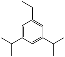 1,3-DI-ISO-PROPYL-5-ETHYLBENZENE 구조식 이미지