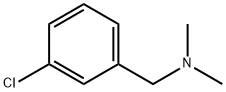 BenzeneMethanaMine, 3-chloro-N,N-diMethyl- 구조식 이미지