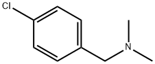 BenzeneMethanaMine,4-클로로-N,N-디메틸- 구조식 이미지