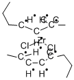 Bis(1-propyl-3-methylcyclopentadienyl)zirconium dichloride Structure
