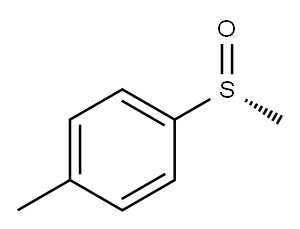 (R)-(+)-Methyl p-tolyl sulfoxide 구조식 이미지