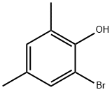 2-BROMO-4,6-DIMETHYLBENZENOL 구조식 이미지