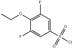 4-Ethoxy-3,5-difluorobenzenesulfonylchloride Structure