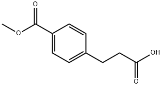 3-[4-(Methoxycarbonyl)phenyl]propanoic acid Structure