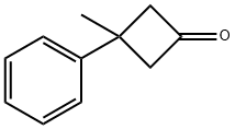 3-메틸-3-페닐시클로부타논 구조식 이미지