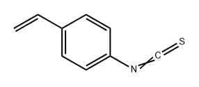 P-VINYLPHENYL ISOTHIOCYANATE Structure