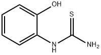 2-HYDROXYPHENYLTHIOUREA 구조식 이미지