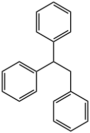 1,1,2-triphenylethane Structure