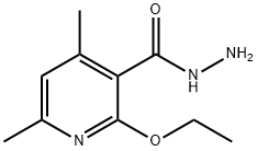 3-Pyridinecarboxylicacid,2-ethoxy-4,6-dimethyl-,hydrazide(9CI) Structure