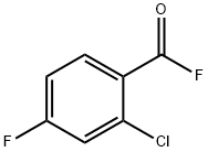 Benzoyl fluoride, 2-chloro-4-fluoro- (9CI) Structure