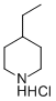 4-ETHYLPIPERIDINE HYDROCHLORIDE Structure