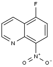 5-Fluoro-8-Nitro Quinoline Structure