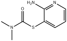 Carbamothioic acid, dimethyl-, S-(2-amino-3-pyridinyl) ester (9CI) 구조식 이미지