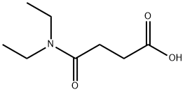 3-(diethylcarbamoyl)propanoic acid Structure