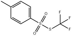 4-메틸벤젠-1-티오술폰산S-트리플루오로메틸에스테르 구조식 이미지