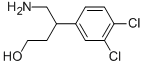 4-Amino-3-(3,4-dichlorophenyl)-1-butanol Structure