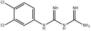 3,4-dichlorophenylbiguanide Structure