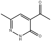 3(2H)-Pyridazinone, 4-acetyl-6-methyl- (9CI) 구조식 이미지