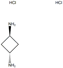 trans-1,3-CyclobutanediaMine hydrochloride (1:2) 구조식 이미지