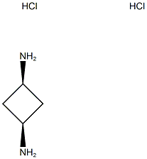 cis-1,3-CyclobutanediaMine hydrochloride (1:2) 구조식 이미지