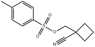 (1-cyanocyclobutyl)methyl 4-methylbenzene-1-sulfonate Structure