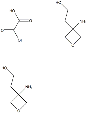 2-(3-Aminooxetan-3-yl)ethanol oxalate(2:1) 구조식 이미지