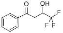 4,4,4-트리플루오로-3-하이드록시-1-페닐부탄-1-온 구조식 이미지