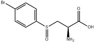 S-(4-bromophenyl)cysteine sulfoxide Structure