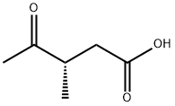 펜타노산,3-메틸-4-옥소-,(S)-(9CI) 구조식 이미지