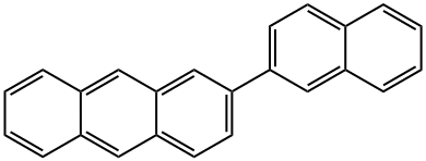 2-(naphthalen-2-yl)anthracene Structure