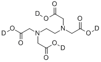 ETHYLENEDIAMINETETRAACETIC ACID-D4 (CARB Structure