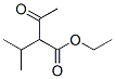 ethyl 2-acetyl-3-methyl-butanoate Structure