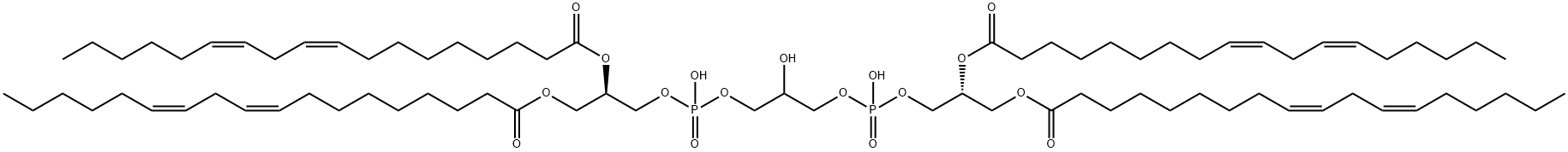 1,1',2,2'-TETRALINOLEOYL CARDIOLIPIN (DISODIUM SALT) Structure