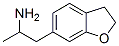 6-(2-aminopropyl)-2,3-dihydrobenzofuran Structure