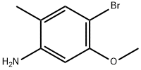 5-AMINO-2-BROMO-4-METHYLANISOLE Structure