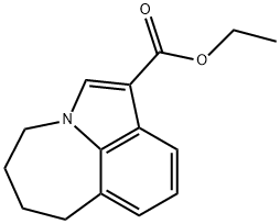 Ethyl 4,5,6,7-tetrahydroazepino[3,2,1-hi]indole-1-carboxylate Structure