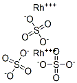 RHODIUM (III) SULFATE Structure