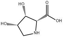 D-Proline, 3,4-dihydroxy-, (3R,4S)- (9CI) Structure