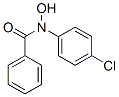 N-(4-클로로페닐)벤조하이드록삼산 구조식 이미지