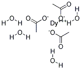 DYSPROSIUM(III) ACETATE TETRAHYDRATE, REACTON&#174;, 99.9% (REO) Structure