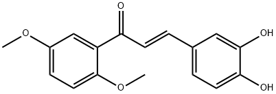 2',5'-dimethoxy-3,4-dihydroxychalcone Structure