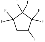 1,1,2,2,3,3,4-HEPTAFLUOROCYCLOPENTANE Structure