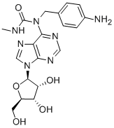 AB-MECA고친화성A3아덴 구조식 이미지