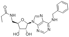 N6-Benzyl-5’-ethylcarboxamidoadenosine Structure