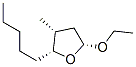 Furan, 5-ethoxytetrahydro-3-methyl-2-pentyl-, (2alpha,3ba,5ba)- (9CI) Structure