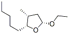 Furan, 5-ethoxytetrahydro-3-methyl-2-pentyl-, (2alpha,3ba,5alpha)- (9CI) Structure