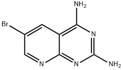 6-BROMOPYRIDO[2,3-D]PYRIMIDINE-2,4-DIAMINE Structure