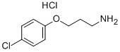 3-(4-CHLOROPHENOXY)PROPAN-1-AMINE HYDROCHLORIDE Structure